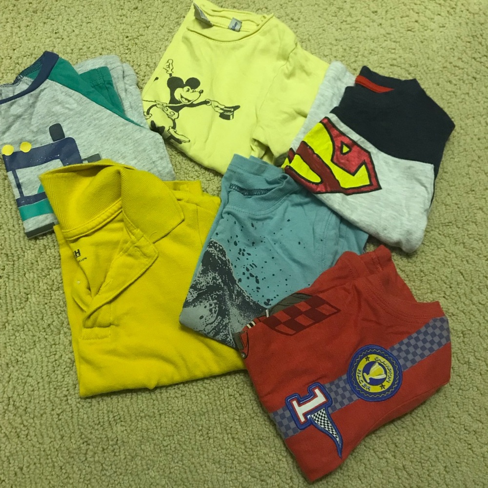 Bundle of 6 tees